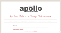 Desktop Screenshot of cinemaapollo.com