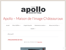 Tablet Screenshot of cinemaapollo.com